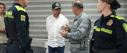 Petro sobre decisiones de la seguridad en Cali. / Foto: Presidencia.