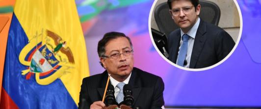 Petro sobre Uribe Turbay. / Fotos: Presidencia.