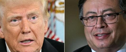 Petro le responde a Trump. / Foto: AFP.