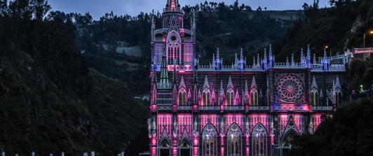 Santuario de Las Lajas. / Foto: AFP.