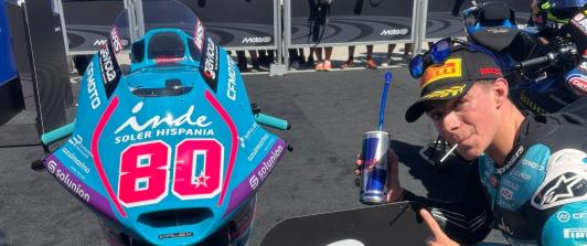 David Alonso. / Foto: Aspar Team.