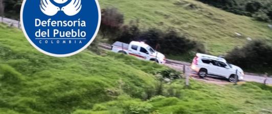 Defensoría sobre Valeria Afanador. / Foto: Alcaldía Cajicá y Defensoría.