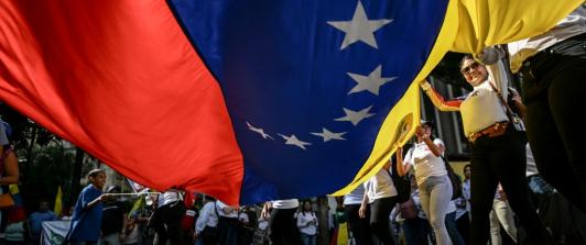 Excarcelamiento de opositores en Venezuela. / Foto: AFP.