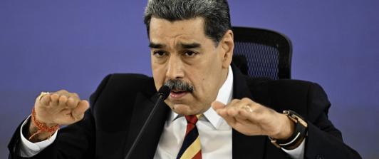 Nicolás Maduro, Presidente de Venezuela. Foto: AFP