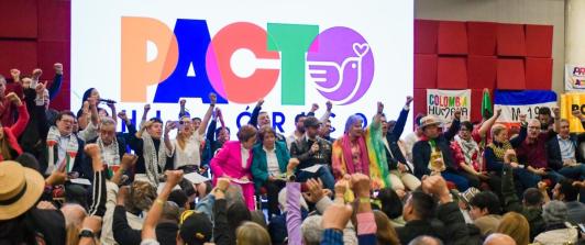 Convención nacional del Pacto Histórico, en Colombia
