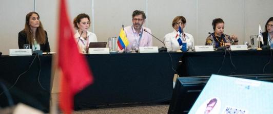 viceministro de Asuntos Multilaterales, Mauricio Jaramillo Jassir en la conmemoración del Día de la Cooperación Sur-Sur, realizada en Armenia, Quindío