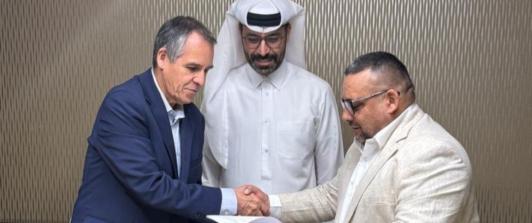 Primeros acuerdos entre el Gobierno y el Ejército Gaitanista. / Foto: Cortesía.