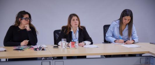 Defensora del pueblo, Iris Marín.