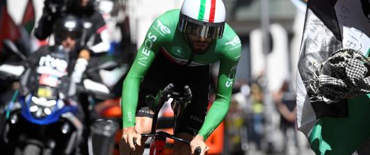 Filippo Ganna se quedó con la crono individual de La Vuelta 2025
