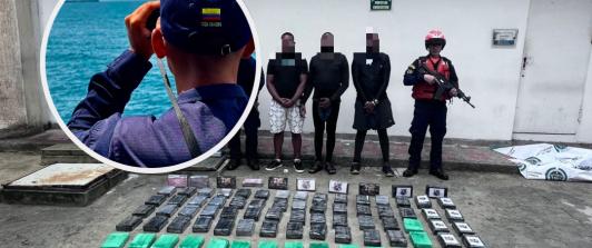 Logros contra el narcotráfico. / Fotos: Armada Nacional.