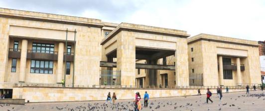 Edificio del Palacio de Justicia.