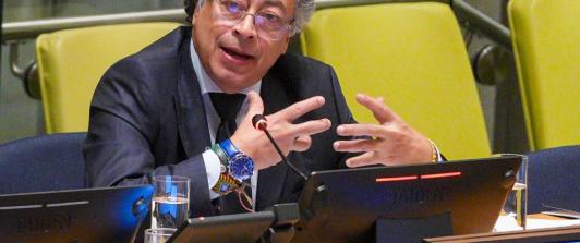 Presidente Petro en la ONU. / Foto: Presidencia.