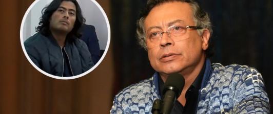 Petro sobre proceso penal contra Nicolás Petro. / Fotos: Presidencia y AFP.