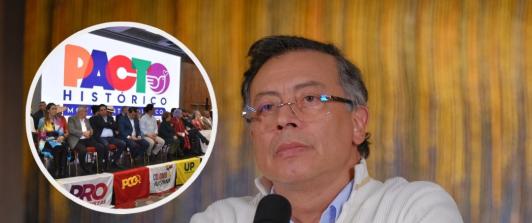 Petro sobre el Pacto Histórico. / Fotos: Pacto Histórico y Presidencia.