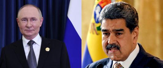 Rusia apoya a Venezuela. / Fotos: AFP.