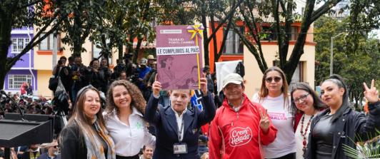 Trabajadores en Colombia. / Foto: Presidencia.