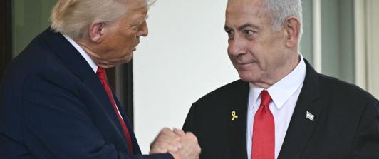 Trump sobre Israel. / Foto: AFP.