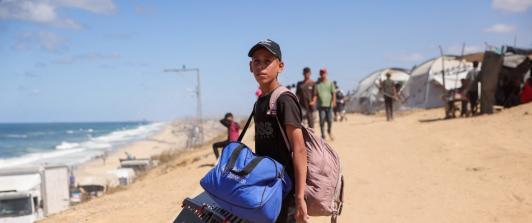 Israel impedirá el paso de residentes del sur hacia el norte de Gaza