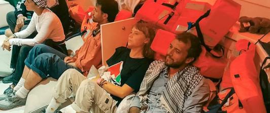 Israel deportará a Europa a activistas de la Flotilla humanitaria por Gaza