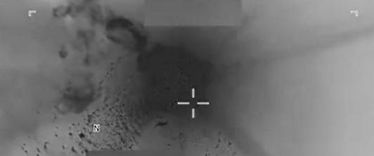 Bombardeo en el Caribe.