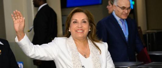 Dina Boluarte.