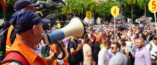 El director de la UNGRD, Carlos Carrillo, evaluará en tiempo real el ejercicio de Simulacro Nacional desde la Central Hidroeléctrica de Ituango, en Antioquia.