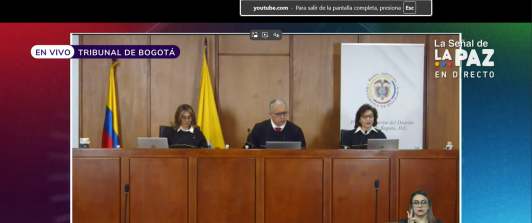 Leonor Oviedo defiende legalidad de interceptaciones en caso Uribe