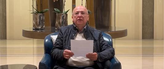 Eduardo Montealegre presenta la propuesta que convoca la Asamblea Nacional Constituyente