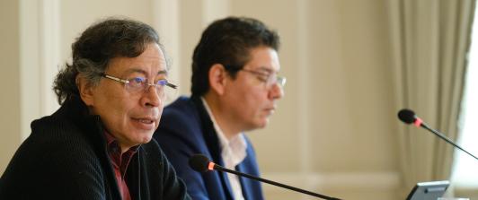 Presidente Petro en el Consejo de ministros sobre política antidrogas