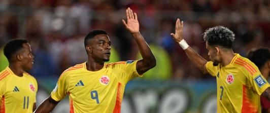 Amistosos de la selección Colombia. / Foto: AFP.