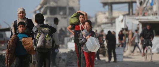 Cifras del genocidio. / Foto: AFP.