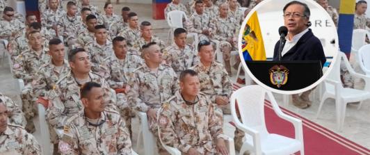 Batallón en el Sinaí. / Foto: Ejército de Colombia.