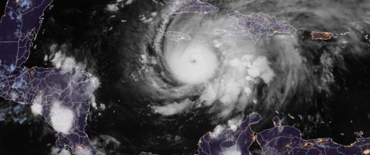 Huracán Melissa. / Foto: AFP.