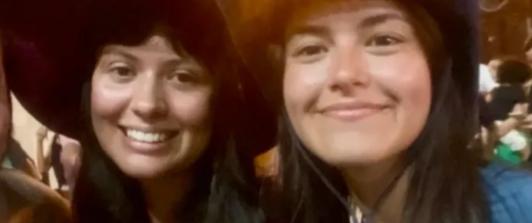 Luna Barreto y Manuela Bedoya. / Foto: Redes sociales.