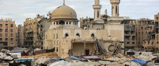 Negociaciones en Egipto. / Foto: AFP.