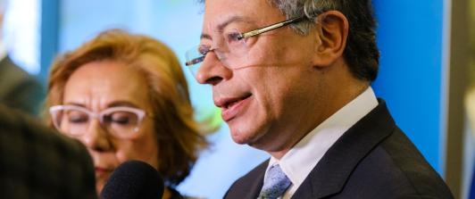 Petro sobre el alto al fuego en Gaza. / Foto: Presidencia.