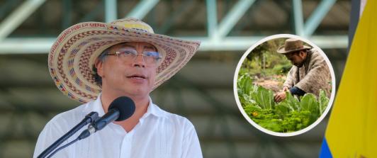 Petro sobre modelo productivo para bajar el desempleo. / Foto: Presidencia y Radio Nacional.