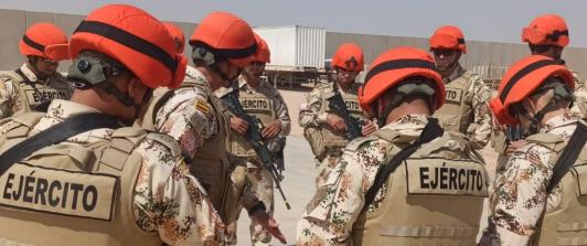 Batallón de Colombia en el Sinaí. / Foto: Ejército.