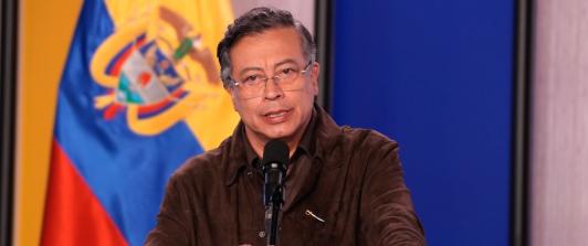 Petro sobre incautación. / Foto: Presidencia.