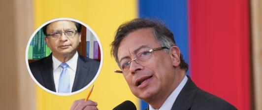 Petro sobre el magistrado Ibáñez. / Foto: Presidencia y Creative Commons.