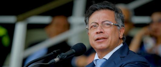 Petro sobre el oro colombiano. / Foto: Presidencia.