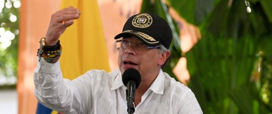 Presidente sobre el CNE y Pacto Histórico. / Foto: AFP.