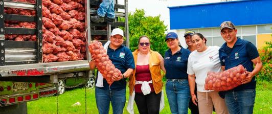  Apoyo a paperos. / Foto: MinAgricultura.