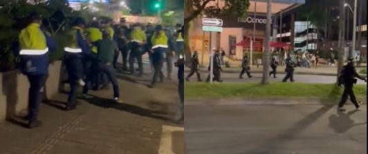 Protestas en Medellín. / Fotos: Captura de video.