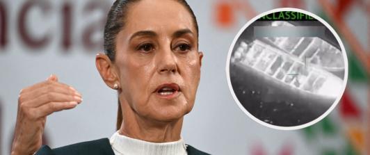 México sobre bombardeo de EE.UU en el Pacífico. / Fotos: AFP y Secretario de Guerra.