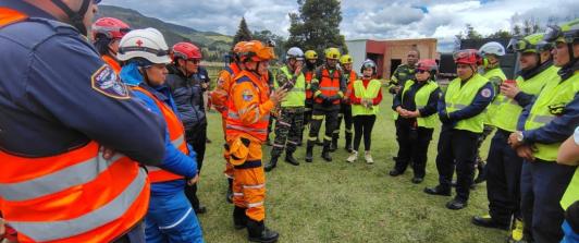 Simulacro Nacional de Respuesta a Emergencias 2024 UNGRD. / Foto: UNGRD.