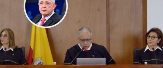 Qué sigue en el proceso contra Uribe Vélez. / Fotos: Tribunal y AFP.