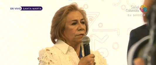 Rosa Villavicencio cuestionó el fotomontaje y reafirmó el compromiso de Colombia con el respeto al derecho internacional y la solución dialogada de conflictos. 