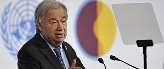 "Hemos fracasado" en el objetivo de limitar calentamiento a 1,5°C, dice jefe de la ONU en la COP30