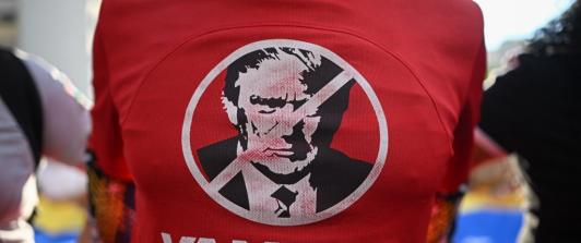 Manifestante venezolano.